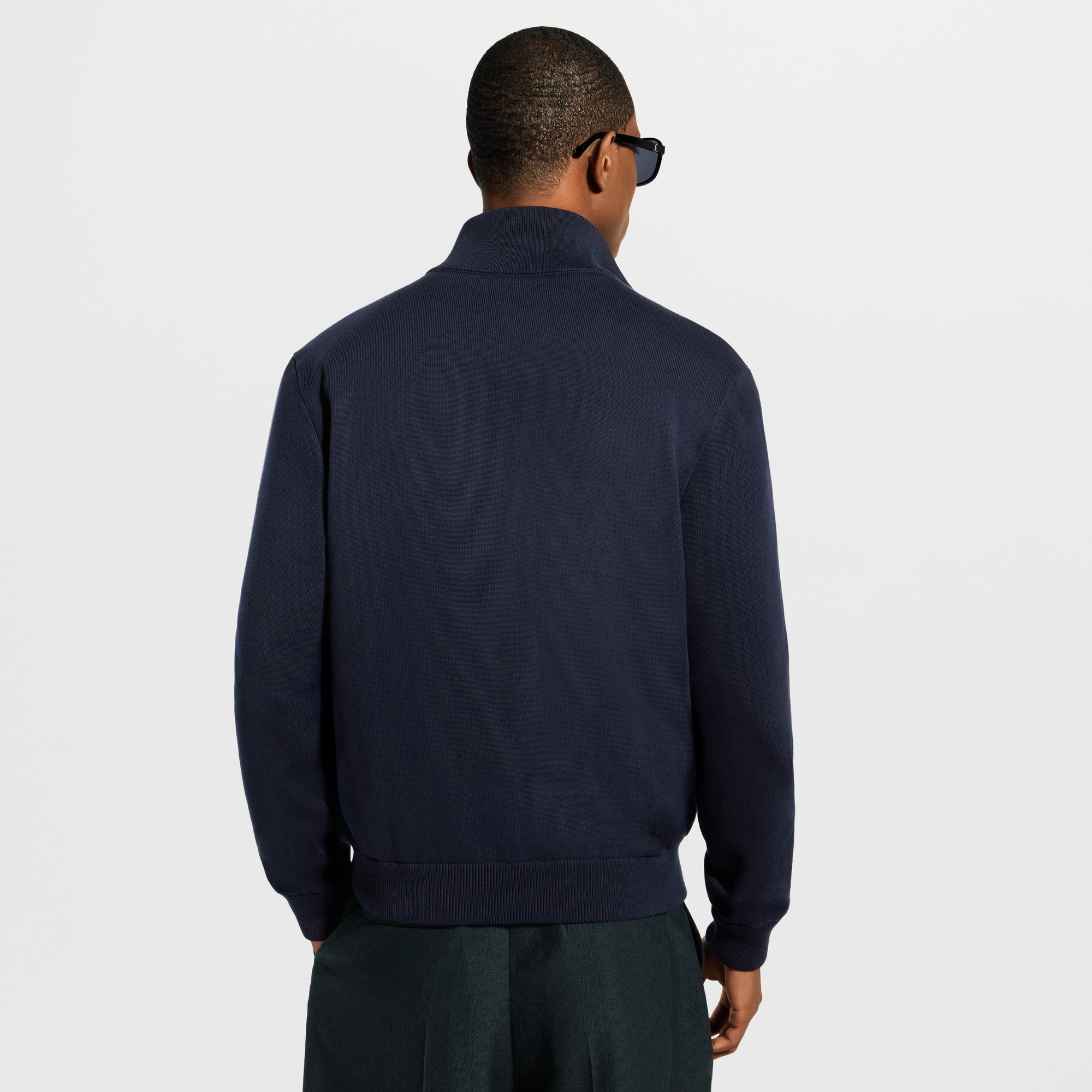 LOUIS VUITTON ライトウェイトクリンクル ナイロン ルイヴィトン Reversible Nylon Hybrid Track Top - Men - Ready-to-Wear | LOUIS